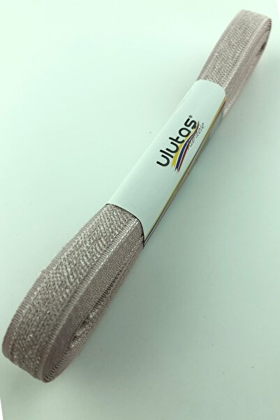 Limelia Panglică cu efect de catifea pudră închisă 1 Cm