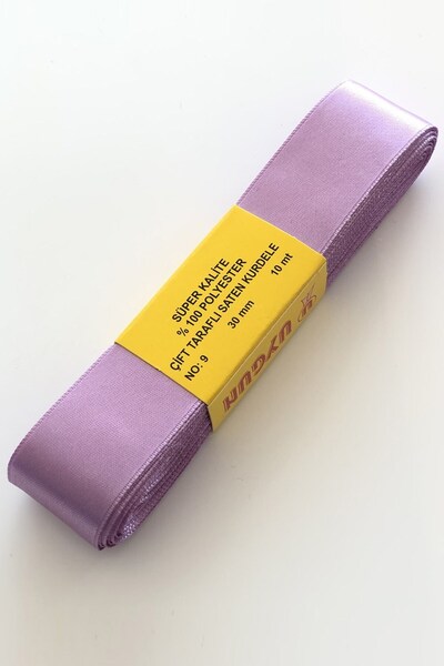 Limelia Лилава сатенена панделка 3 см