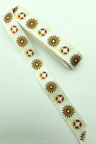 Limelia Rulou și salvare cu imprimeu panglică grosgrain 10 mt