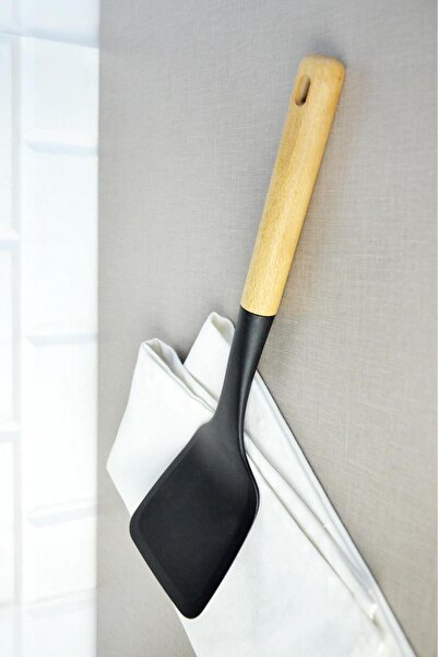 Nishev Small Spatula with Wooden Handle - Kitchen Tool - p000051