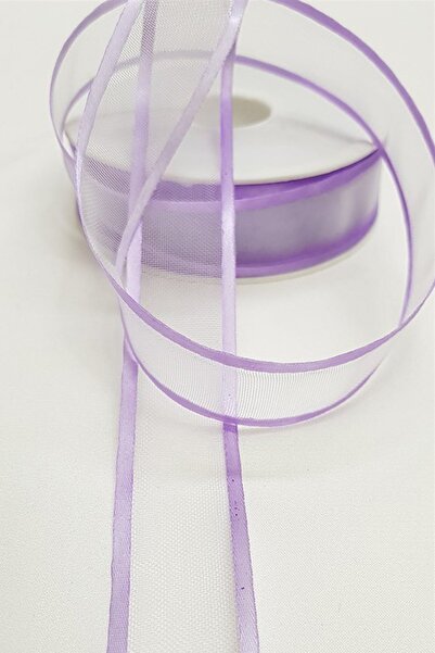 Limelia Panglică din satin din organza liliac 2,5 cm