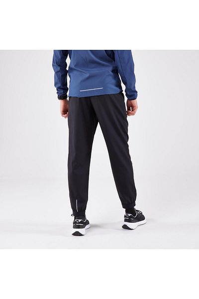 Decathlon Kiprun Men's Running Sweatpants - Black - Kiprun Run 100 Dry