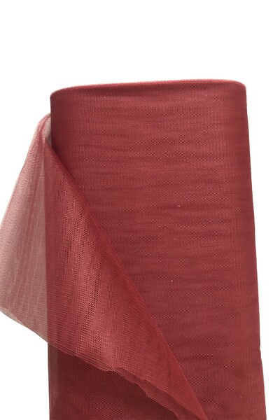 Limelia Μπορντό χρώμα Γρεκό κυψελωτό τούλι