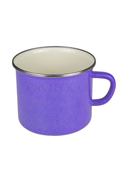 Protocol London Nishev Zarif Inci Italyan Emaye Kupa 14 Cm - Mavi