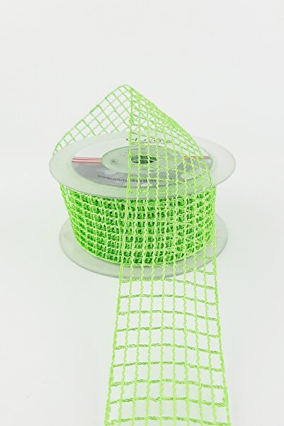 Limelia Panglică de plasă verde 4 cm 10 m