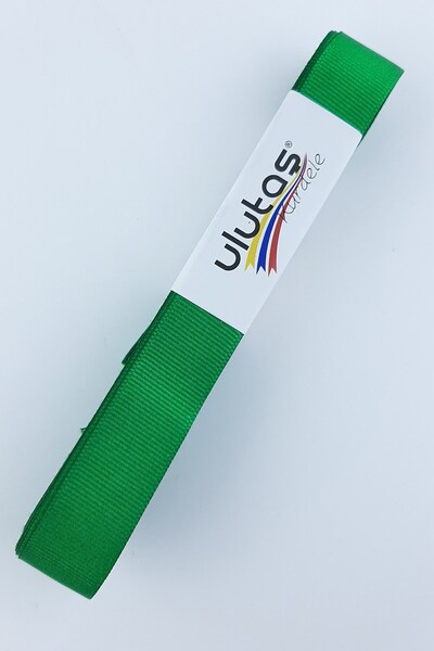 Limelia Panglică verde grosgrain 2 cm 10 m