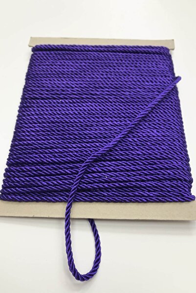 Limelia Purple Cord Rope 3 mm 1 Meter