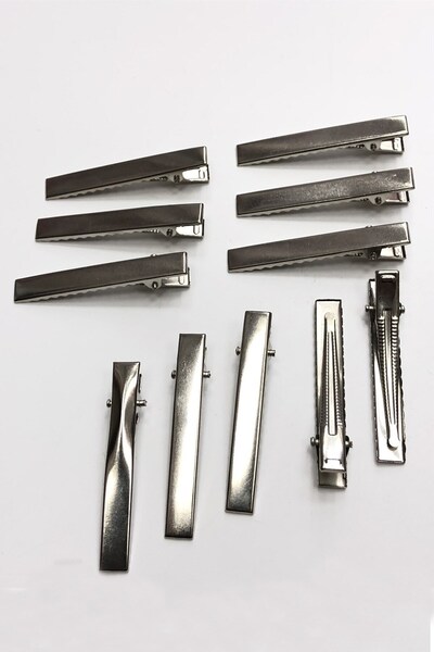 Limelia Clemă cataramă tip crocodil 10 bucăți 5,5 cm