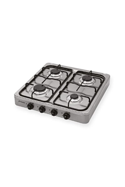 Femaş Inox 4 Gözlü Tüplü Set Üstü Ocak