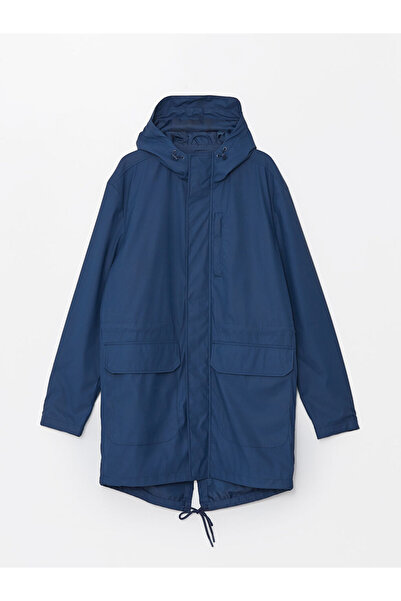 LC Waikiki LCW Standard Fit Herrenmantel mit Kapuze