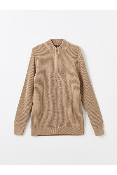 LC Waikiki Pulover pentru bărbați cu mânecă lungă cu guler ridicat - W48340z8