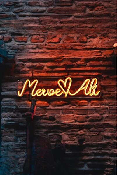 SANEC Kişiye Özel İsimli Neon Led Tabela