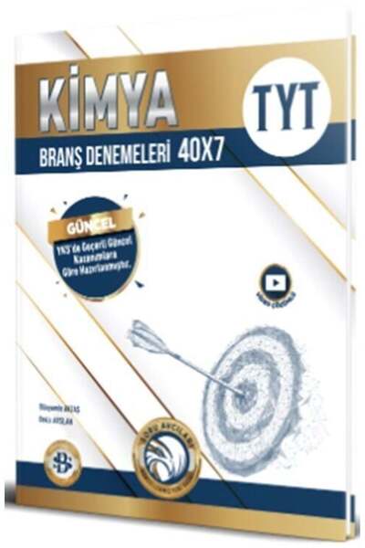 Aydın Yayınları Bilgi Sarmal YKS TYT Kimya Soru Avcıları 40x7 Branş Denemeler...