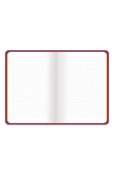 KESKİN COLOR Keskin Color B. Journal 16x21.5 80 Copy Dotted Notebook - Purple