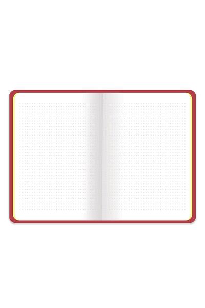 KESKİN COLOR Red Sharp Color B.Journal 16x21.5 80 Yp.Dotted Hardcover Notebook