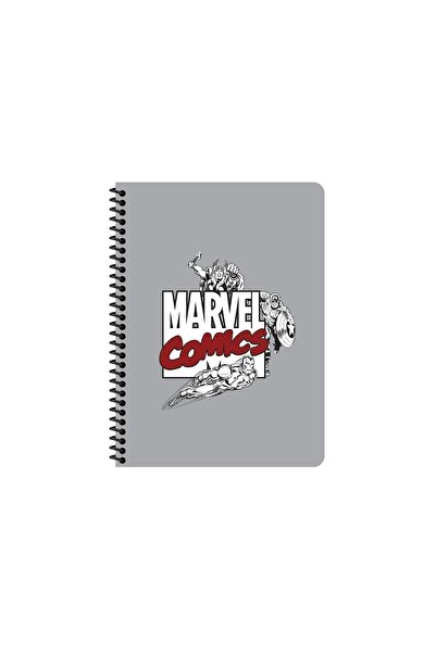 Marvel Series 1 16.5x22.5 Lined Notebook - Gray