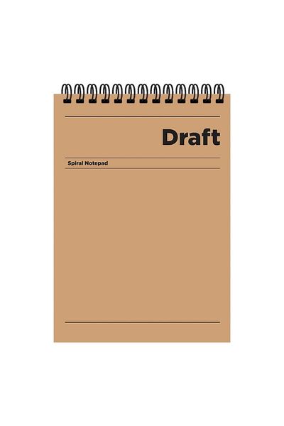 KESKİN COLOR A4 Squared Notepad Draft - Brown