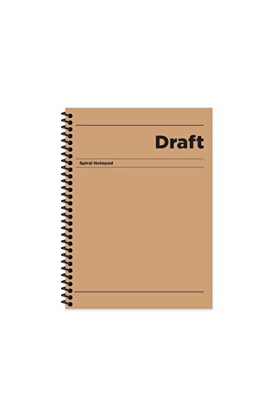 KESKİN COLOR دفتر ملاحظات ذو غلاف صلب بني اللون من Keskin Color Draft 80 ورقة...