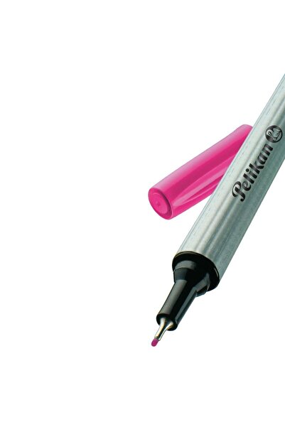 Pelikan قلم تحديد دقيق بينسان 6500 باللون الوردي