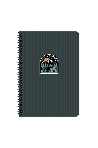 KESKİN COLOR Blue A4 Lined Outdoor Notebook
