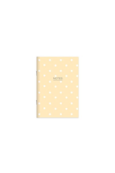 KESKİN COLOR Karton Kapak Hafif Kağıt Defter 4'Lü Set-Toprak (2Çizgili+2Düz) 14*20 24 Yp.