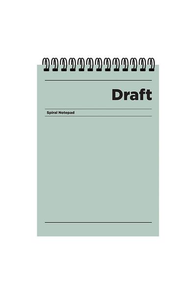 KESKİN COLOR A4 Lined Notepad Draft - Green