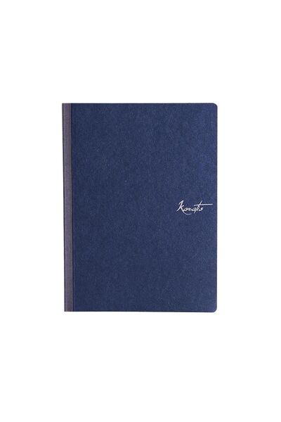 karatis - 19*26 - 144 Yaprak Tomoe River Defter - Midnight Blue