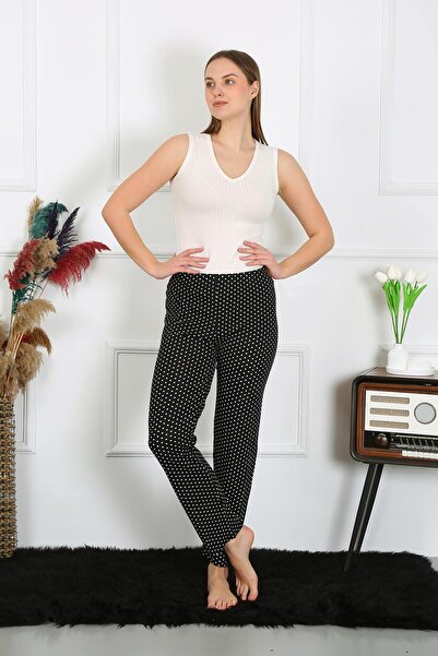 Akbeniz Γυναικείες πιτζάμες βαμβακερές - μονό πάτο, μοντέλο 27521