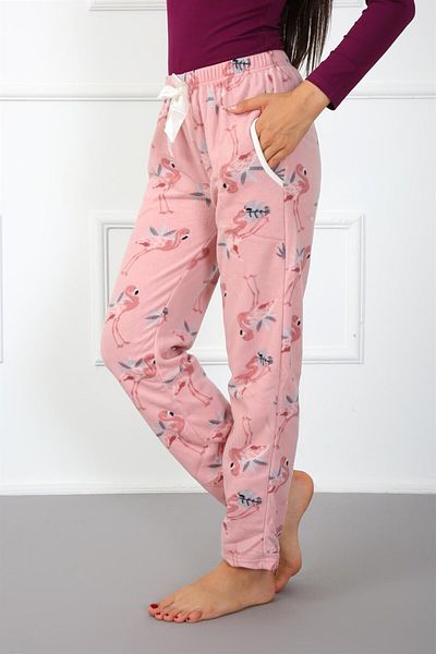 Akbeniz Σετ Πυτζάμες Welsoft Fleece - Μονό Πάτο 210044