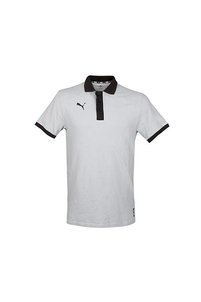 Puma Γκρι μπλουζάκι προπόνησης μπάσκετ πόλο Τουρκίας - Πόλο λαιμόκοψη 60660403
