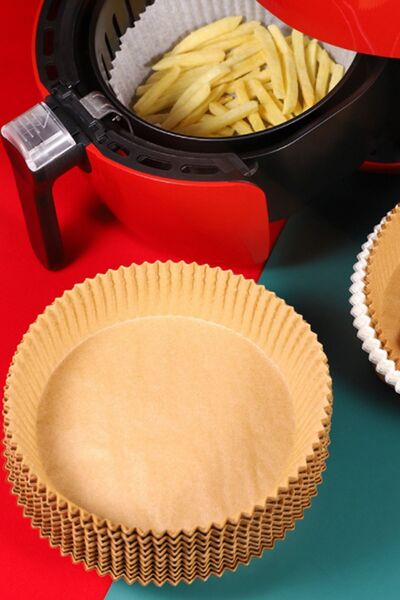 kitchenmate ورق الخبز للمقلاة الهوائية 50 قطعة لمقلاة الهواء الخالية من الزيت