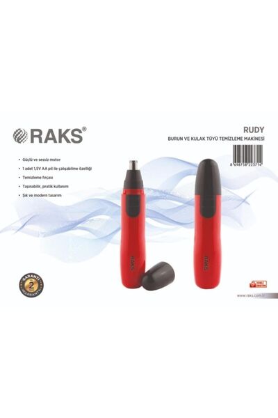 Raks Rudy Burun Ve Kulak Tüyü Temizleme Makinesi