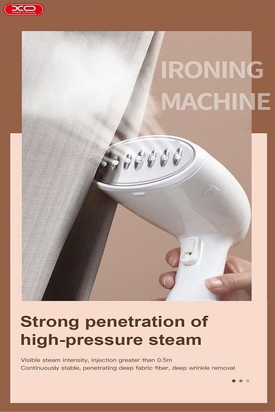 Xo -CF3 Corded Portable Wrinkle Remover Vertical Iron 1500W
