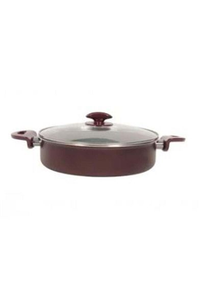 Mehtap 24 cm Granite Carnivore Pot Claret Red