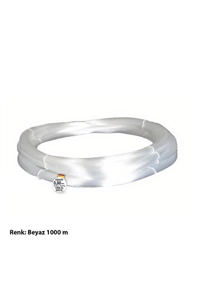 Mercan Класична біла волосінь 1000 м