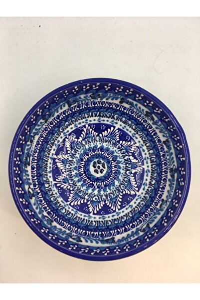 Dost Art Hediyelik Kilim Desen Kabartma El Yapımı, Fırça Boyama 10cm Kase