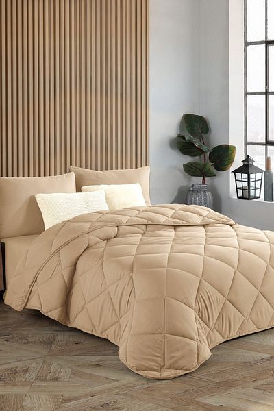 Formeya Beige Soft Silicone Quilt Double 195*215