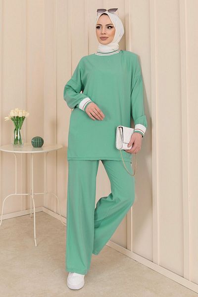 TOFİSA 11402-MINT Tunic Pants