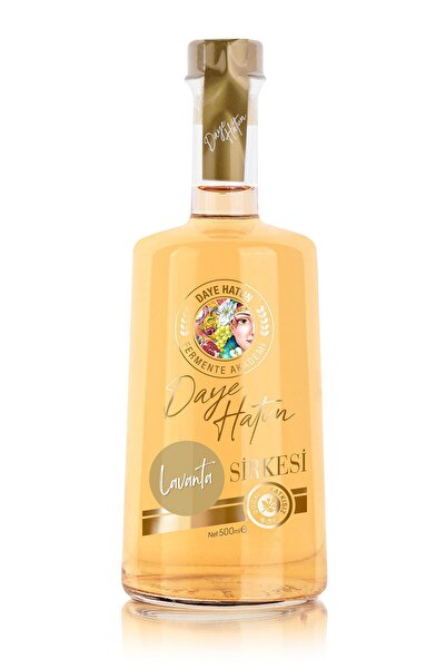 DAYE HATUN Lavanta Sirkesi / Lavender Vinegar (doğal Fermente Canlı Sirke / N...