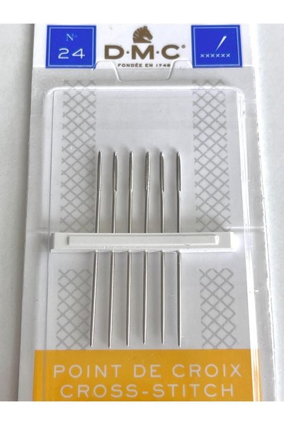 sarra DMC NO: 24 ETAMIN NEEDLE - Short Cut