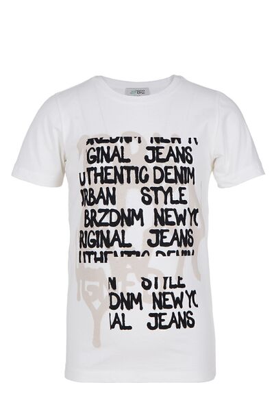 BRZ KIDS Chlapecké tričko s krátkým rukávem s potiskem