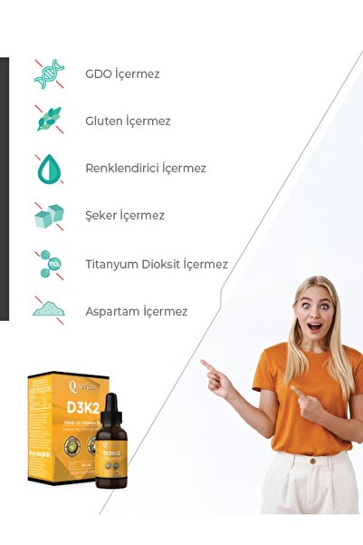 Q natura series D3k2 Organik Zeytniyağlı Mct Oil /mk4,mk7 /20 ml