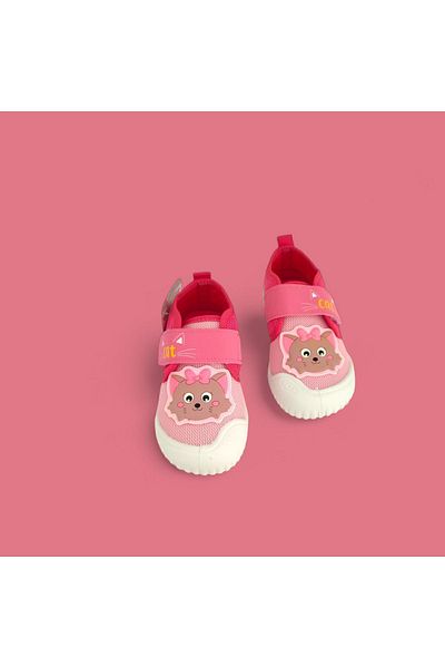 GEZER Unisex Παιδικές λινές παντόφλες - Αντιολισθητική βάση, Velcro Καθημερινή χρήση για το σπίτι, το σχολείο, το νηπιαγωγείο και το νηπιαγωγείο