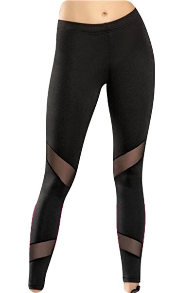 Momslab Colanți sport de damă - Detaliat transparent