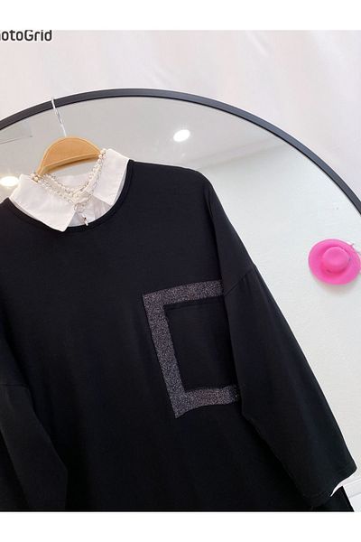 YEDİLALE Maxxi Glitter Pocket T-Shirt