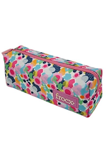 paldem حقيبة أقلام رصاص ملونة من Frocx، حامل أقلام رصاص وردي مرقط، مقلمة لريا...