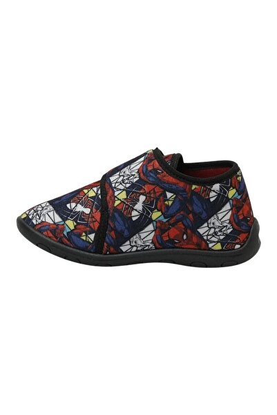 SPIDERMAN Spıderman 101437045 Grel P3pr Çocuk Panduf Ayakkabı Siyah Siyah