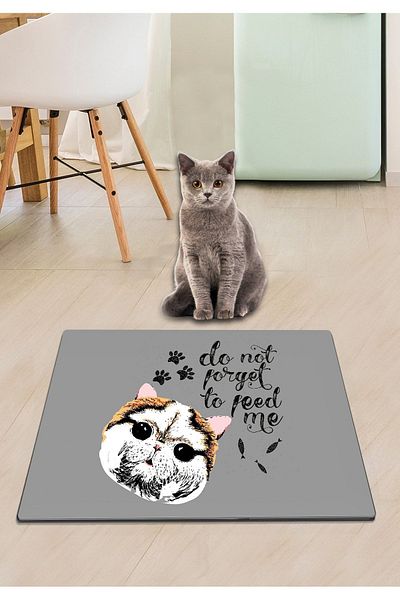 Chilai Home Pvc Mapte Cat Dog Food Mat Dog - Cat Goods Supplies Accessory