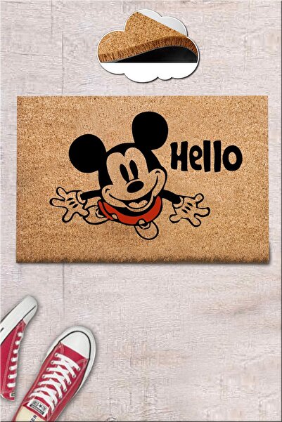 Chilai Home Coco Halones 40X60 cm Bristle Mat, Interior and Exterior Door Mat