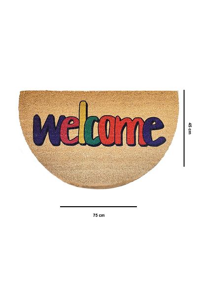 Chilai Home Coco Pronzo 45x75 Cm Natural Koko Bristle Mat, India Natural Door Mat
